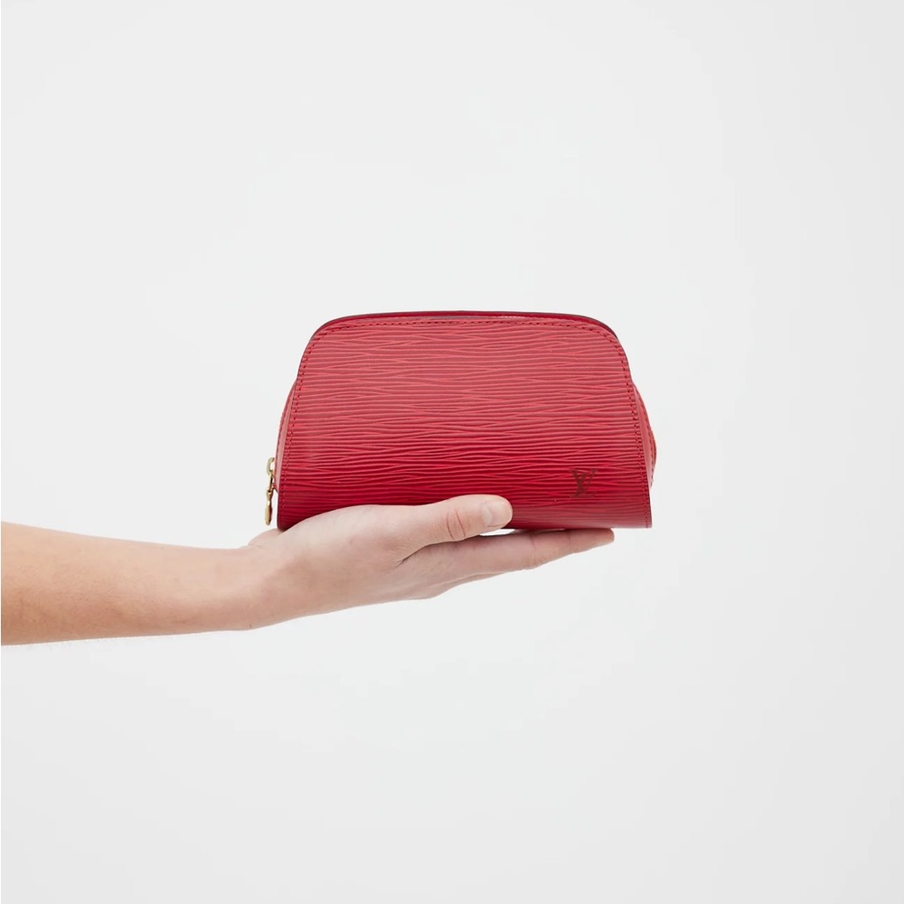 Louis Vuitton Dauphine in Red Epi❤️LIKE NEW